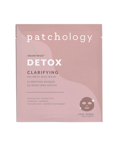 Patchology SmartMud No Mess Clarifying Mud Masque, Detox, 1 ct