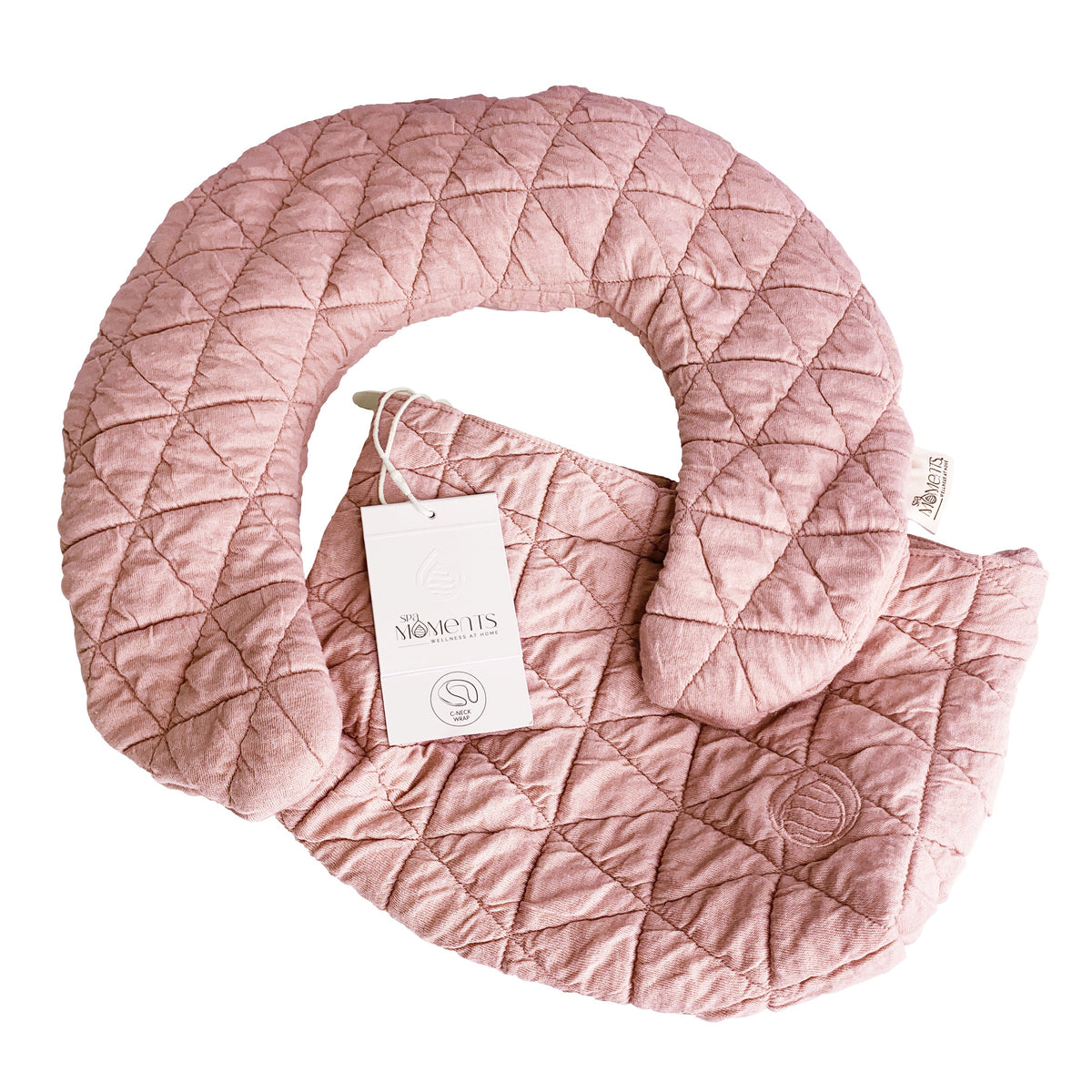 Spa Moments Quilted C-Neck Wrap