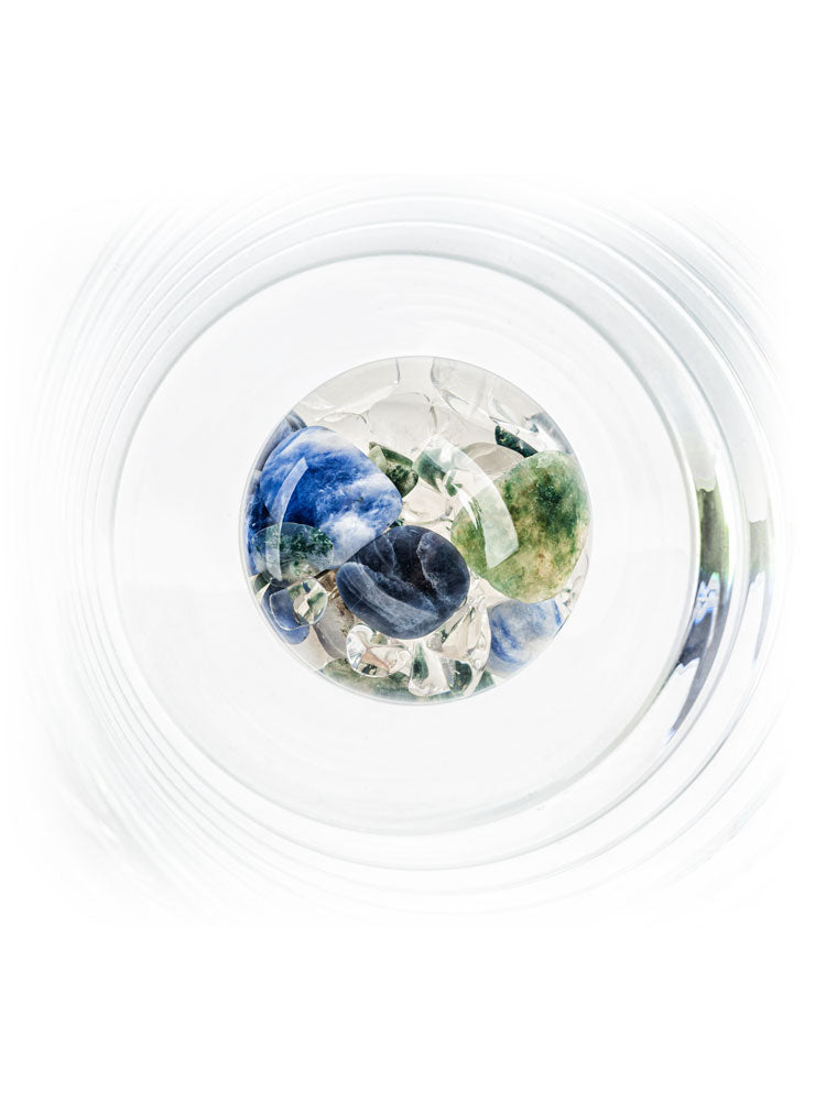 VitaJuwel Crystal Flower Vase, Flora