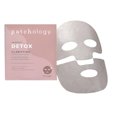 Patchology SmartMud No Mess Clarifying Mud Masque, Detox, 1 ct