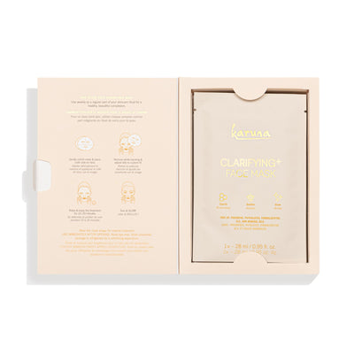 Karuna Clarifying+ Face Mask, 4 ct